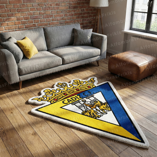 Alfombra Cádiz Escudo Fútbol