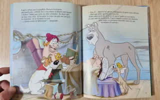 Clásico cuento Disney,Oliver y su pandilla.GAVIOTA