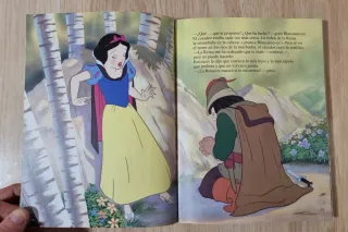 Clásico cuento Disney, "Blancanieves". GAVIOTA.