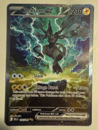 Zekrom EX Carta Pokémon 166/086