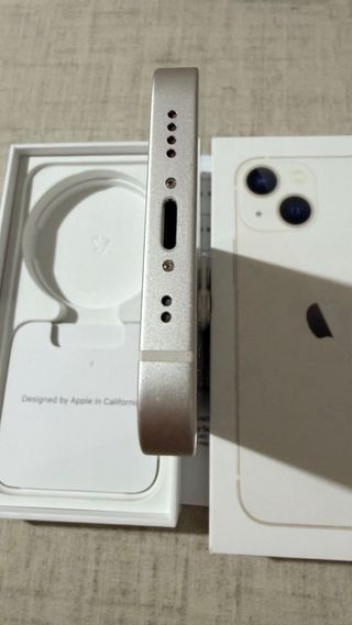 iPhone 13 Mini 128GB como nuevo blanco con factura