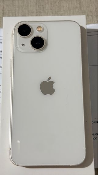 iPhone 13 Mini 128GB como nuevo blanco con factura