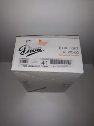 ZUECOS DIAN 1805 LMZ BLANCO PICADO