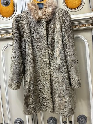 Abrigo de astracán talla 44