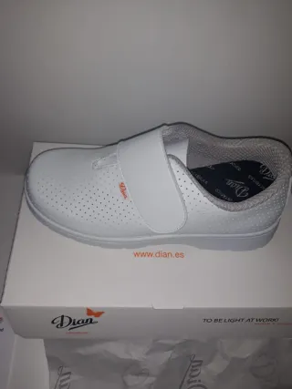 Zuecos Dian 1807 LM Blanco