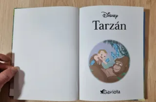 Clásico cuento Disney, "Tarzán". GAVIOTA.