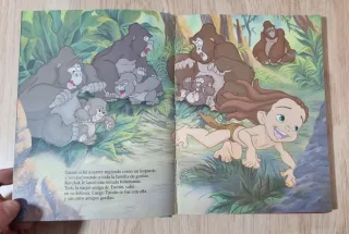 Clásico cuento Disney, "Tarzán". GAVIOTA.
