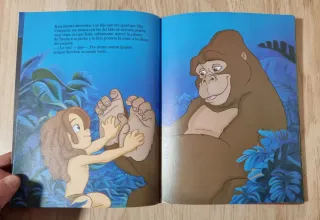 Clásico cuento Disney, "Tarzán". GAVIOTA.