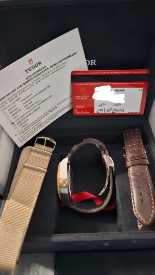 Tudor Black Bay S&G Aço e Ouro 41mm 25/12/21 Novo.