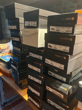 Zapato Ortopedia Calzamedi Talla 40 Negro