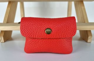 Monedero de Piel Genuina M - Made in Italy