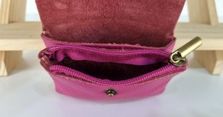 Monedero de Piel Genuina M - Made in Italy