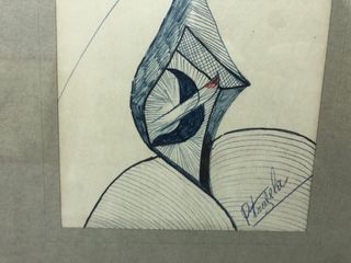 Coppia di quadri astratti fatti a mano