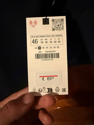 Chaqueta Americana Zara Azul