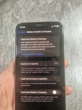 iPhone XS 64GB Argento