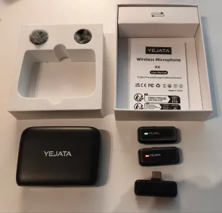 Micrófono Inalámbrico Yejata K6 USB C