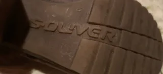 Botines ante piel marrón talla 40