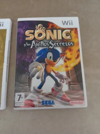 Lote 3 Giochi Wii: Zelda, Sonic, Planet 51