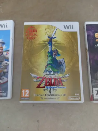 Lote 3 Giochi Wii: Zelda, Sonic, Planet 51