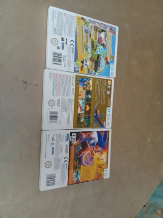 Lote 3 Giochi Wii: Zelda, Sonic, Planet 51