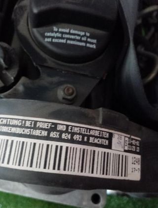 Asx motor volkswagen polo berlina 1.9 diesel 93220