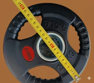 Disco de peso 2.5 kg olímpicos