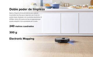 ROBOROCK Q7 MAX PLUS ,REACONDICIONADO señales de uso, Q7 max+ ROBOT ASPIRADOR + ESTACION AUTO VACIADO, negro