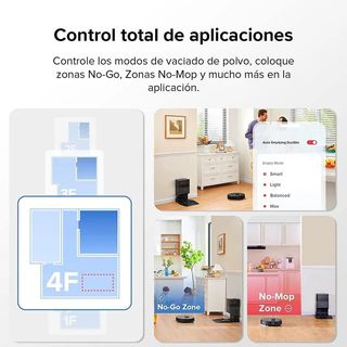 ROBOROCK Q7 MAX PLUS ,REACONDICIONADO señales de uso, Q7 max+ ROBOT ASPIRADOR + ESTACION AUTO VACIADO, blanco