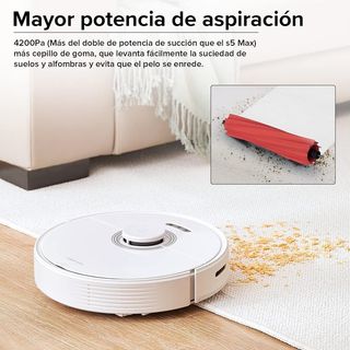 ROBOROCK Q7 MAX PLUS ,REACONDICIONADO señales de uso, Q7 max+ ROBOT ASPIRADOR + ESTACION AUTO VACIADO, blanco