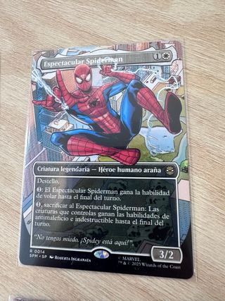 4x Magic The Gathering Espectacular Spiderman