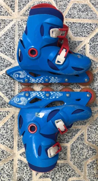 Patines Decathlon Azules Talla 34-36