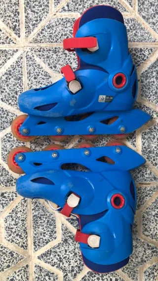 Patines Decathlon Azules Talla 34-36