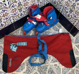 Patines Decathlon Azules Talla 34-36