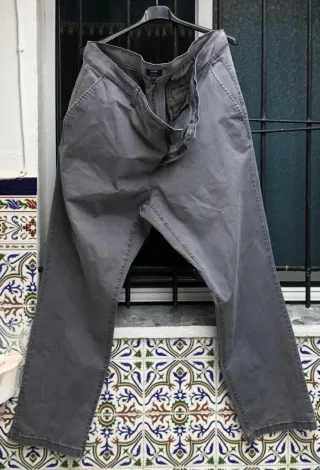 Pantalón gris talla XXXL