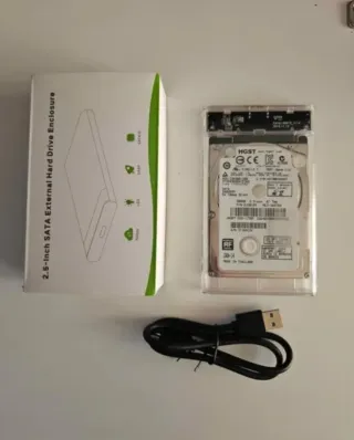 Hard disk esterno da 320gb  memory card Freemcboot