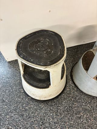 Taburetes de almacen vintage (2 unidades)