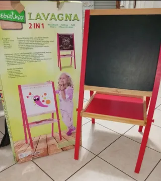 Lavagna Legnoland 2in1