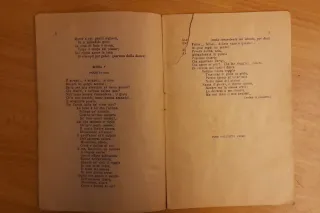 Lotto Libretti Opera Lirica Vintage