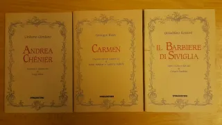 Lotto Libretti Opera Lirica Vintage