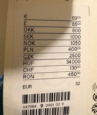 Vaqueros COS Talla 32 Hombre