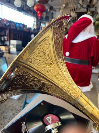 Grammofono His Master's Voice funzionante