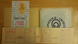 Libretti Opera Lirica con Disco da collezione