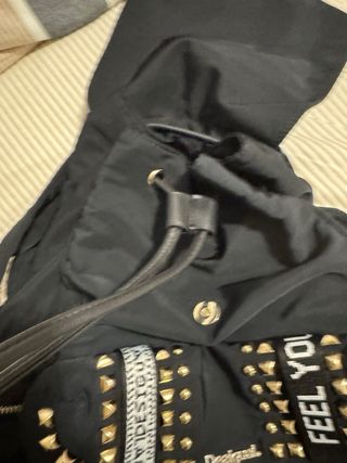 Mochila Desigual Tribeca Tachuelas Negra