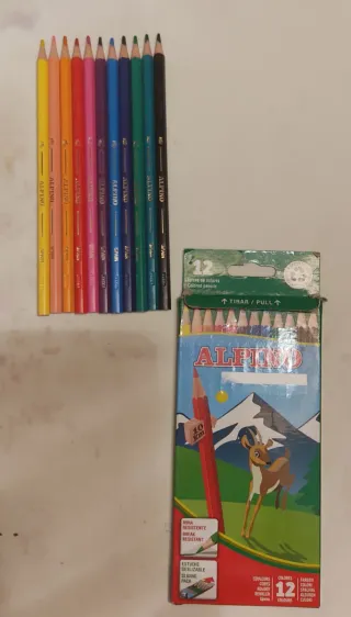 Lápices de colores Alpino 11 unidades