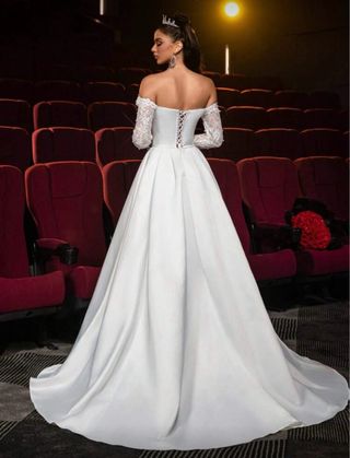 Vestido de Gala Ceremonia Blanco