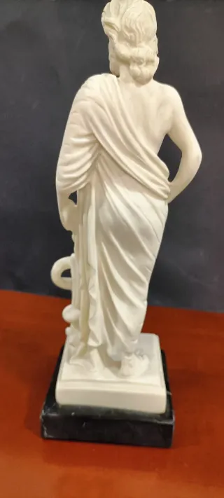 Figura Asclepio Mármol/Alabastro