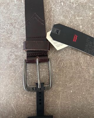 Cintura Levi's vera pelle marrone mis 100