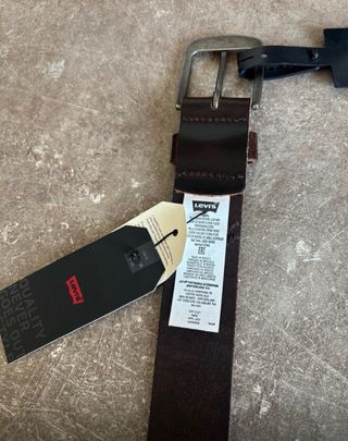 Cintura Levi's vera pelle marrone mis 100