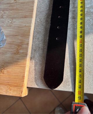 Cintura Levi's vera pelle marrone mis 100