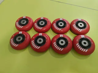 Ruedas Patines 76mm 86A (Pack 8)